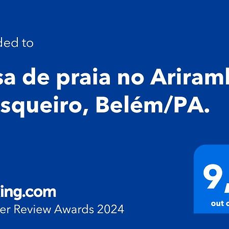 Ilha De Mosqueiro Belem Do Para Casa De Praia No Ariramba L Exterior photo